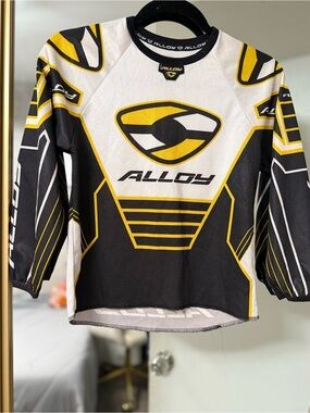 Vintage Alloy kids motocross jersey